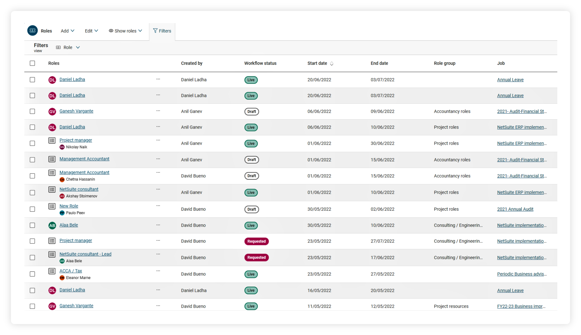 Workflow Management