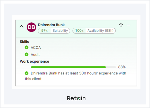 AI powered resource planning software