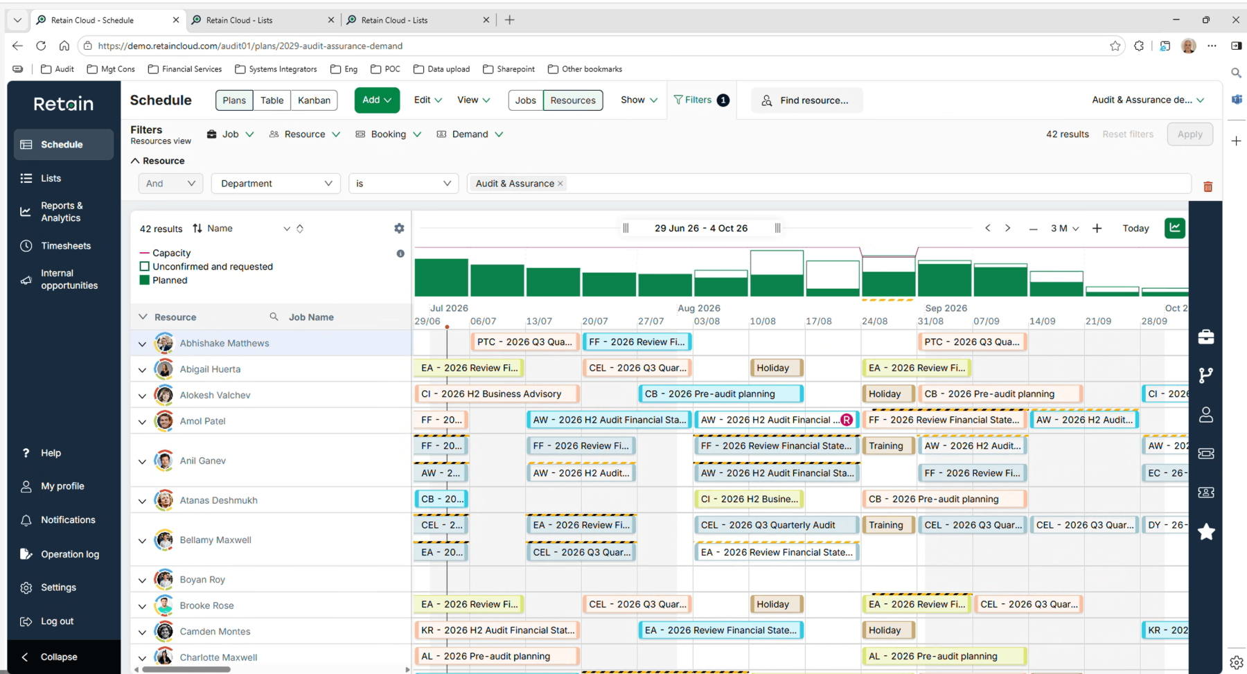 Capacity Planner